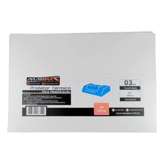 Protetor Térmico para Plastificação A4 e Ofício 3un em Oferta na Shopee