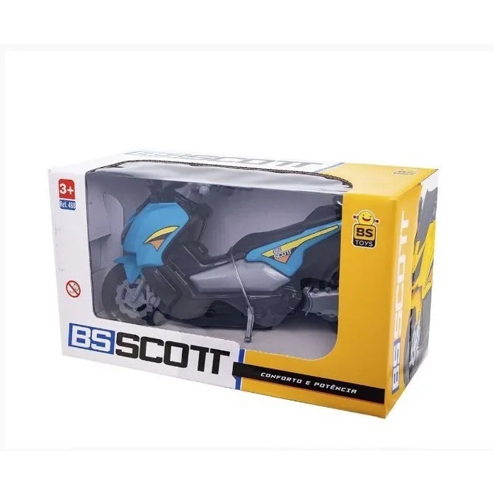 Motinha Moto Scott - Bs Toys 488 @