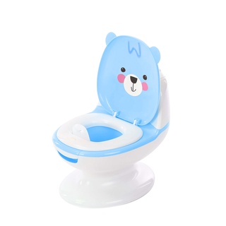 Troninho Penico Infantil com Som Teddy Maxibaby - Azul