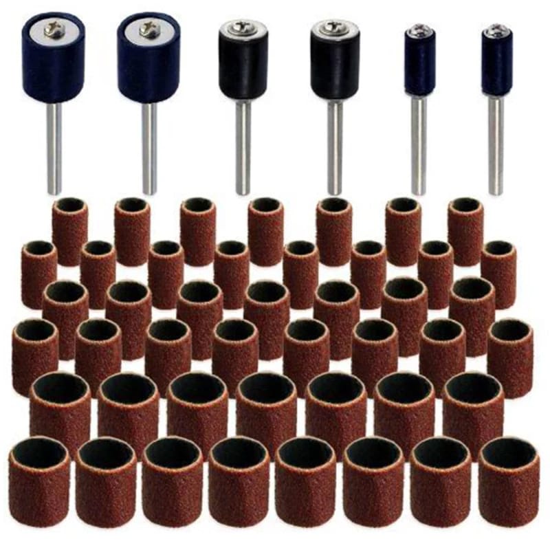 Tubos Lixa P/ Micro Retifica Dremel 1/4 1/2 3/8 - 51 Pçs
