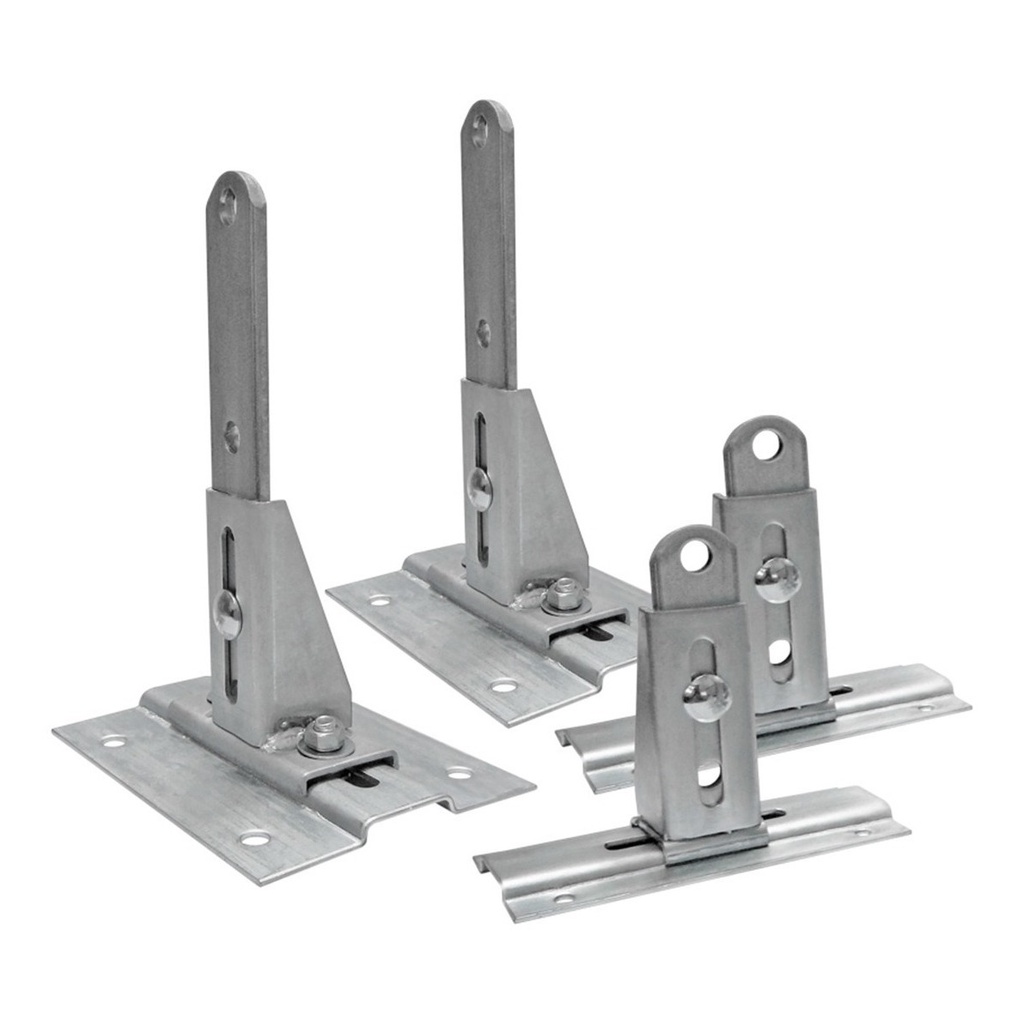 Kit 4 Suporte Fixação Motor Portão Automatizador Pivotante