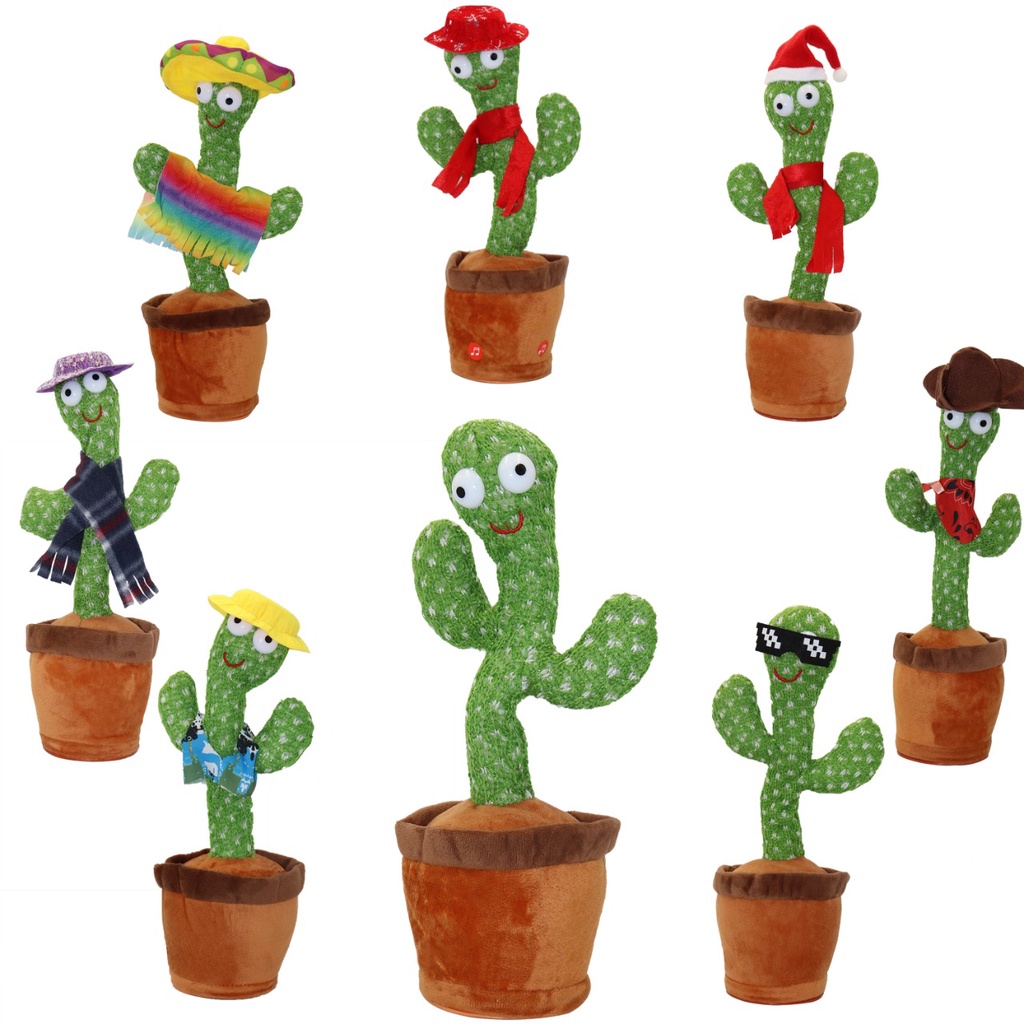 Cacto Dançante E Falante Infantil Original - Cactus Happy