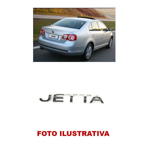 Emblema Letreiro Jetta - Volkswagen - 2005 A 2010