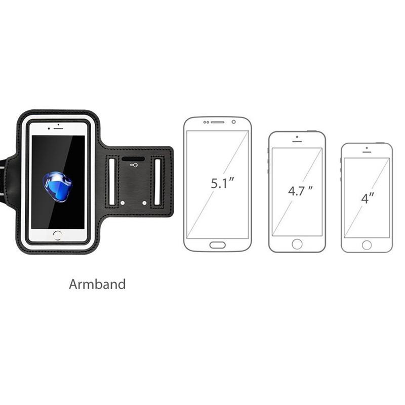 （p58）Braçadeira Esportiva Porta Celular Touch Screen 6,5” para Samsung A50 A50S A30S A10 J7 Pro J2 J5 Prime S7 Edge #3