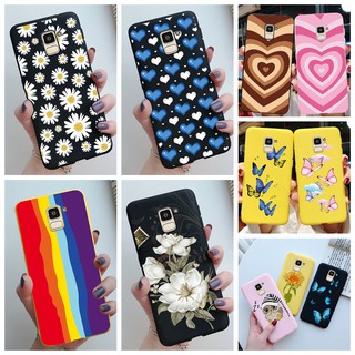 Capa De Silicone Flexível Amor Coração Casal Para Samsung Galaxy J6 (2018) J600 J600F J 6