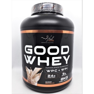 Good Whey 2kg Feel Good Suplementos Whey Concentrado/isolado - SABOR BAUNILHA