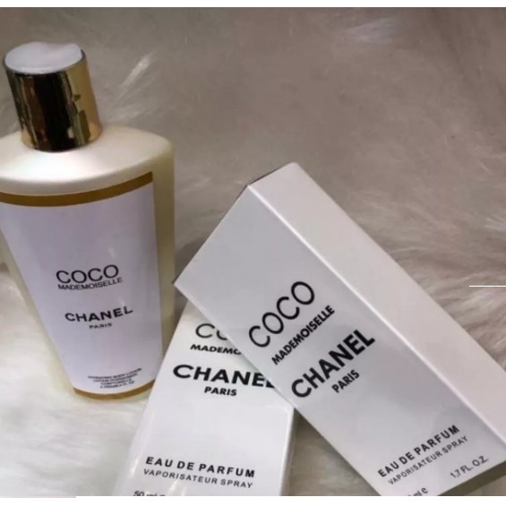 Kit Perfume Hidratante Coco Chanel Maquiagem Shopee Brasil