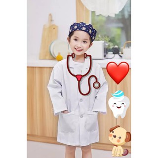 Fantasia Jaleco Médico, Veterinario, Dentista, Cientista