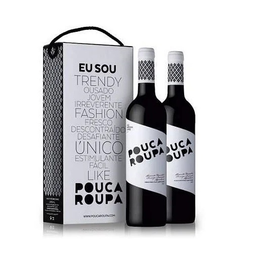 Estojo de Vinho Pouca Roupa
