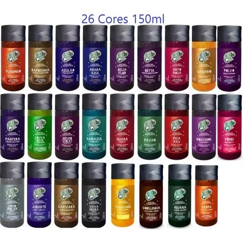 Máscara Pigmentante Tonalizante Kamaleão Color 150ml - Toda as Cores ...