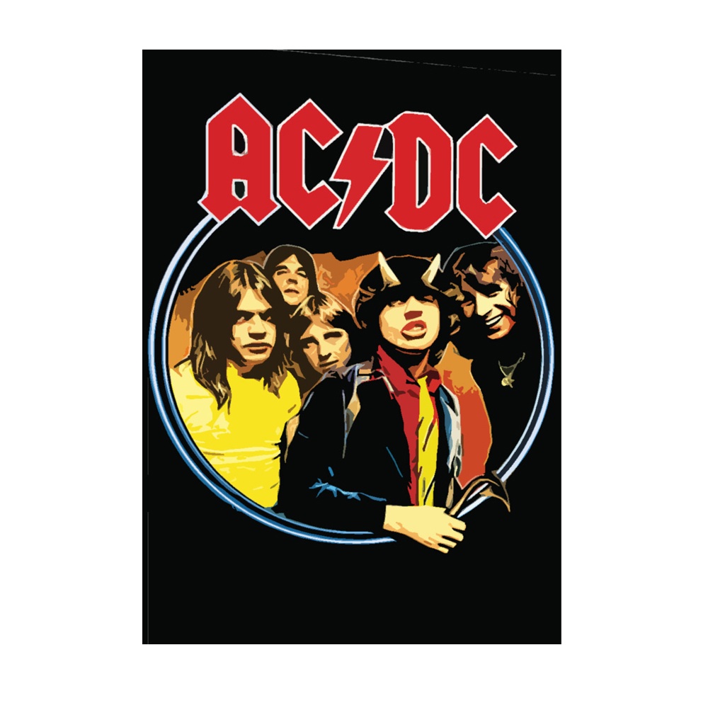 Poster Cartaz Placa Mdf Quadrinho Acdc Banda Rock Shopee Brasil 3365