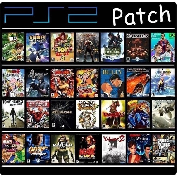 PS2 - Pacote de 10 Jogos de PlayStation 2