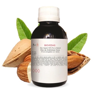 Óleo de Amêndoas Doce 100% Puro 100ml