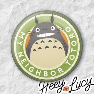 Botton Totoro "my Neighbor Totoro" - Broche Alfinete 3,8cm