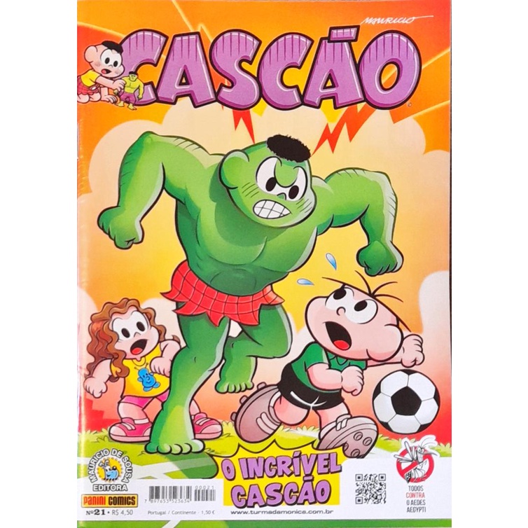 Gibi Cascão Nº 21 o Incrível Cascão