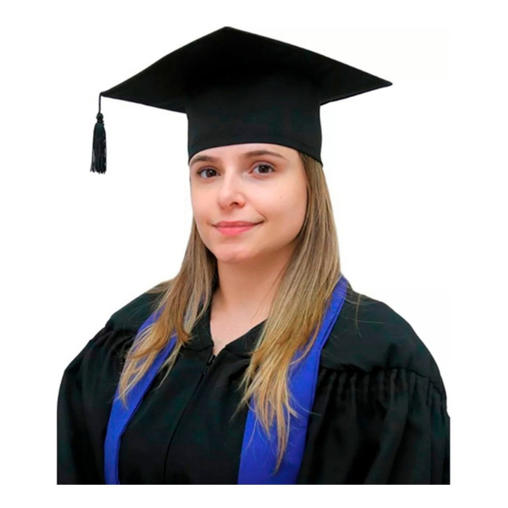Capelo Para Formatura Colação De Gráu  REF:0477 a pronta entrega . em Oferta na Shopee