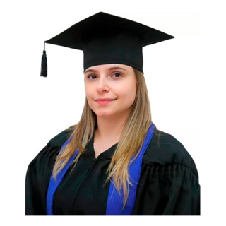 Capelo Para Formatura Colação De Gráu  REF:0477 a pronta entrega . em Oferta na Shopee