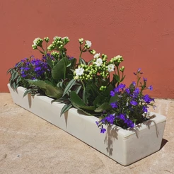 Jardineira para Plantas Floreira de Polietileno p/ Jardim Vertical