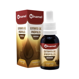 Extrato de Própolis Marrom 30ml em Oferta na Shopee