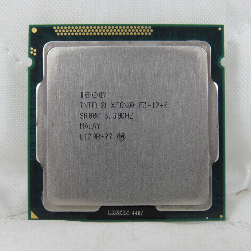 Processador Intel Xeon E3-1240 3.3ghz Soquete 1155 Sr00k