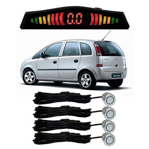 Sensor De Estacionamento Ré Meriva Todos Os Modelos Prata