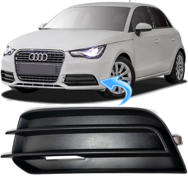 Grade Farol De Milha Audi A1 Sportback 1.4 16v Attraction E Sport De 2011 À 2015 Sem Milha -Esquerdo