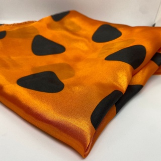 Tecido Cetim Estampado Flinstones 1,40m fantasias e festas