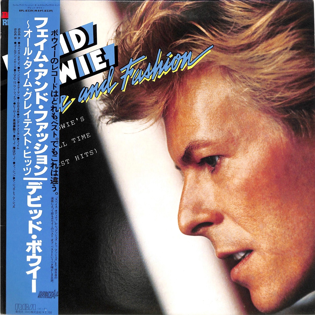 David Bowie - Fame And Fashion - Lp Japonês C/ Obi