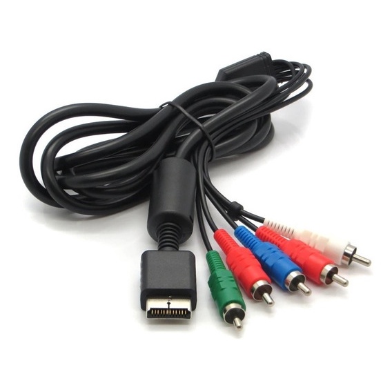 cabo video componente playstation 2 e playstation 3 Alta Definição Tv Hdtv Led Lcd 1080p