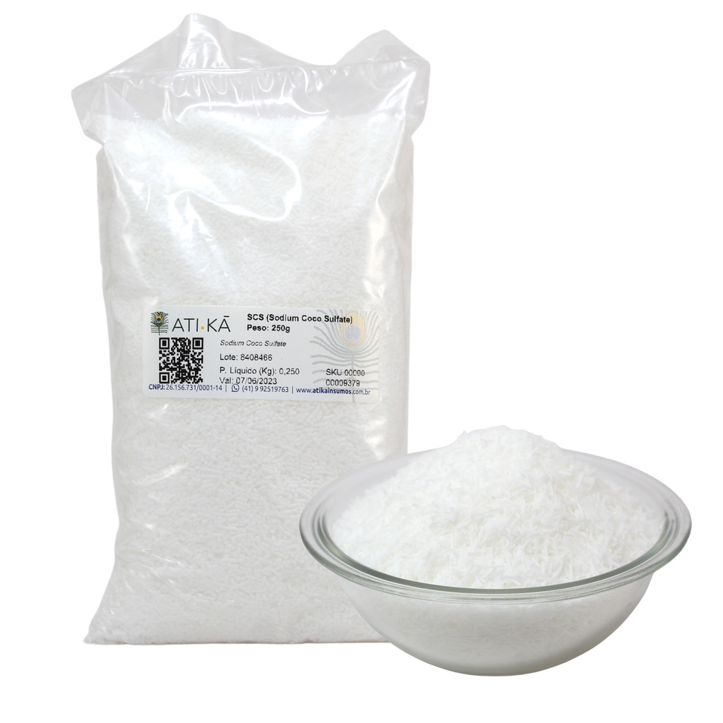 Coco Sulfato de Sódio SCS 250g 500g 1Kg Shopee Brasil