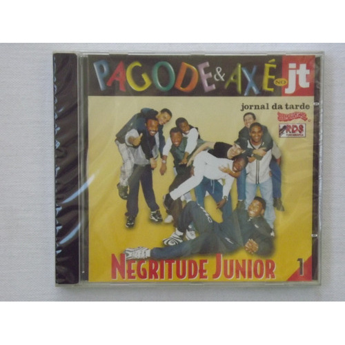 Cd Negritude Junior Pagode & Axé No Jt - Novo-orig.-lacrado