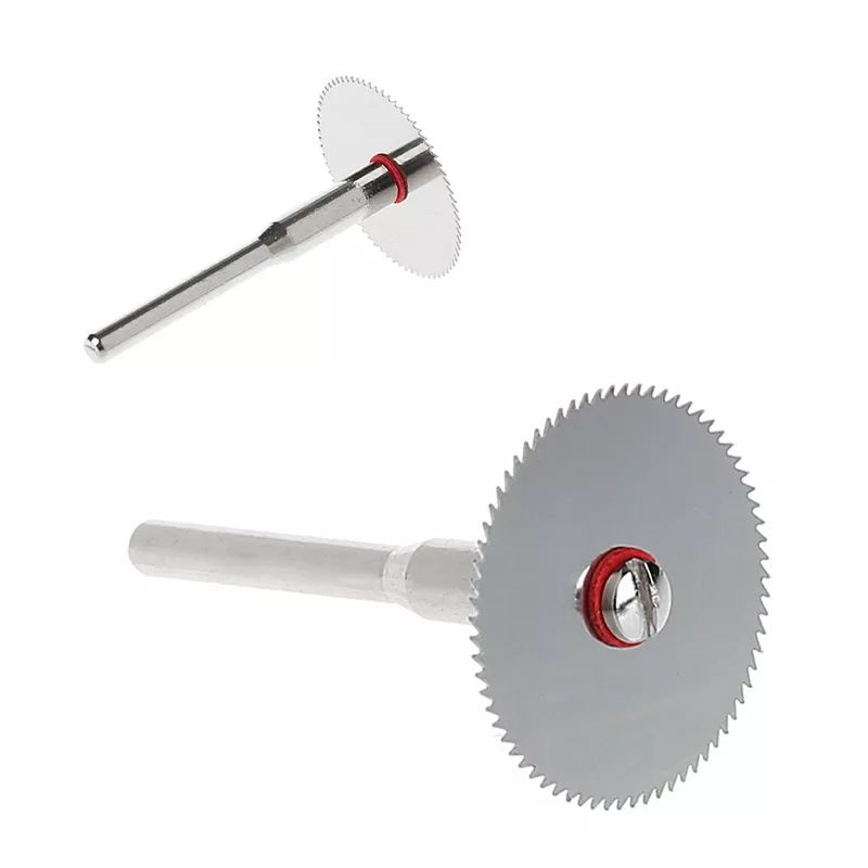 Kit 10 discos corte dremel Ponta montada 25mm mini retifica