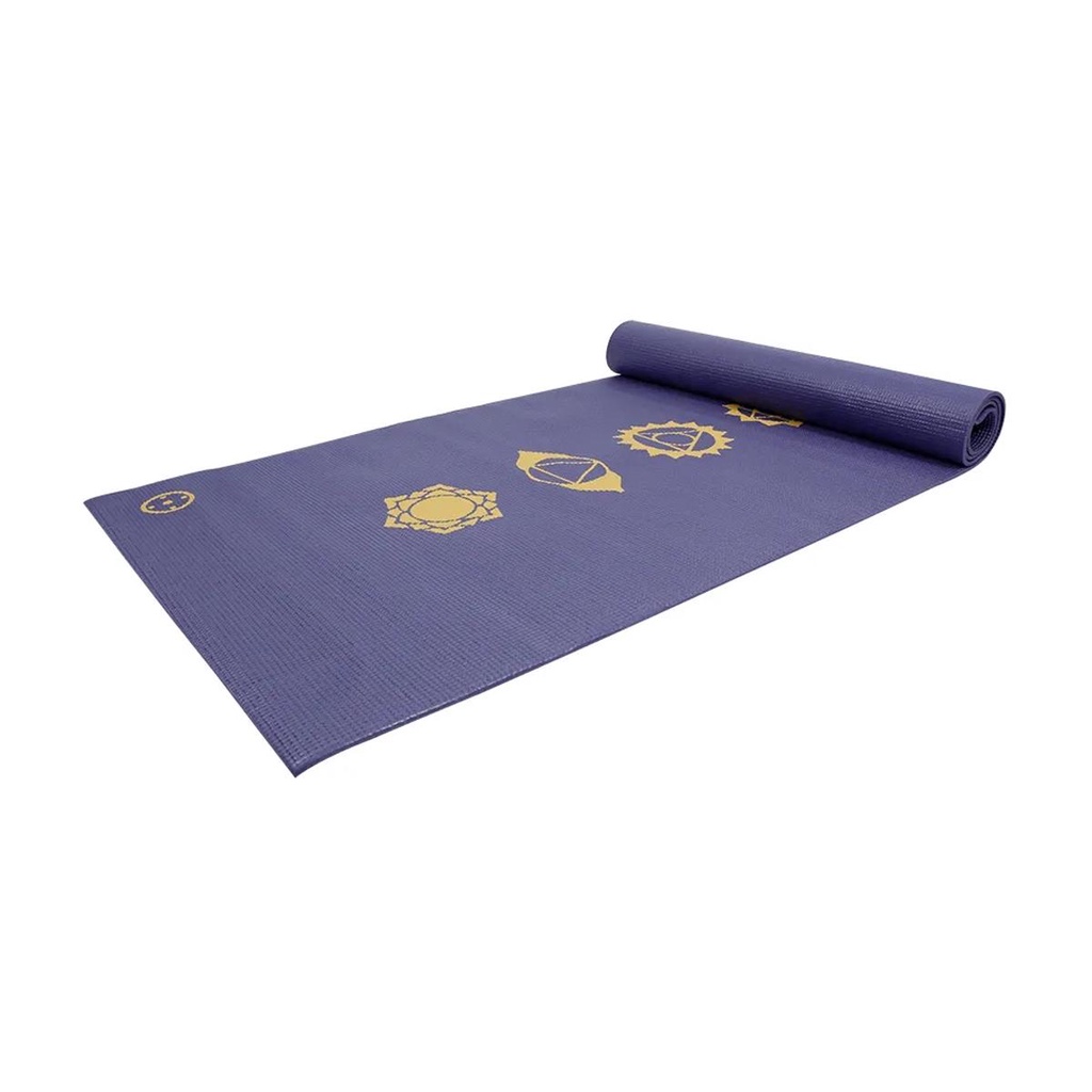 Tapete Yoga Mat Em Pvc Chakras 5mm H078 Hopuyoga | Shopee Brasil