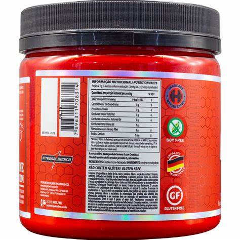 Creatina Pura Integral Medica Hardcore 300g Integralmedica + Força · foto 2