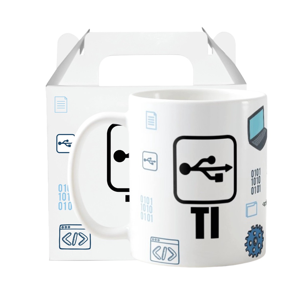 Caneca Profissão Tecnologia Informática Presente Pronta Entrega