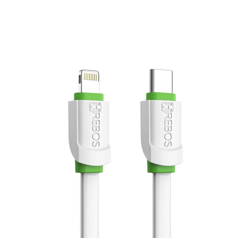 Cabo Carregador Turbo 3.0 Tipo C - Lightning iPhone iPad iPod Apple Watch