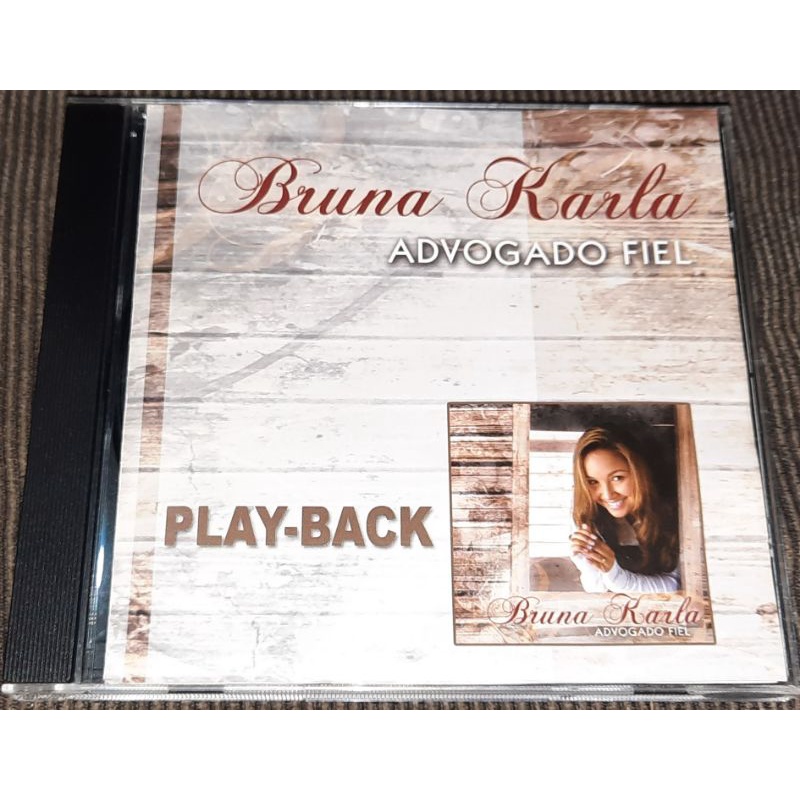 CD playback Bruna Karla advogado fiel original 7384