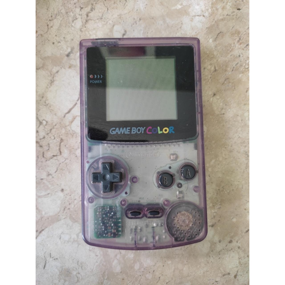 Game Boy Color Roxo Atomic Purple Gameboy Original - Escorrega o Preço