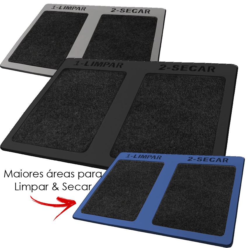 Tapete Sanitizante Capacho Higienizador De Calçados + Refil