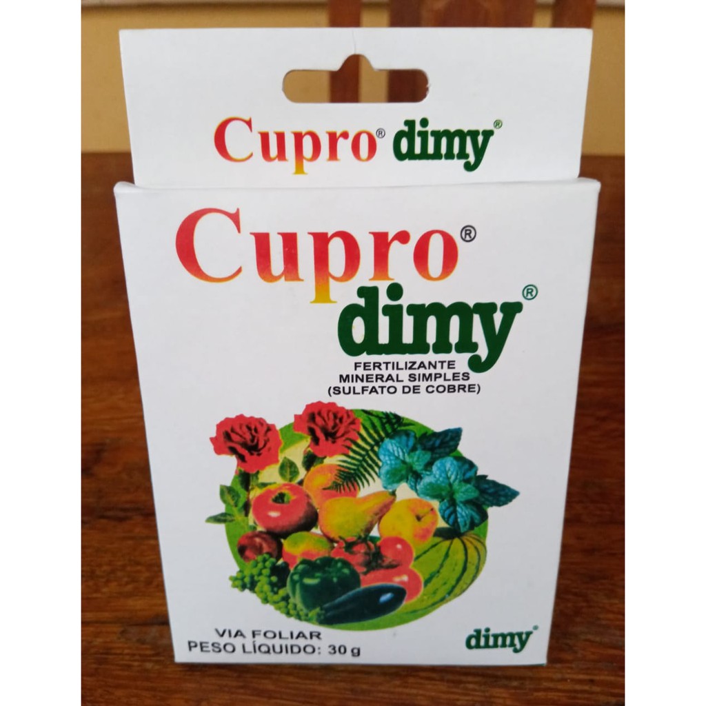 Cupro Dimy Fertilizante Mineral Simples Sulfato de Cobre: Onde Comprar | BuscaProdutos