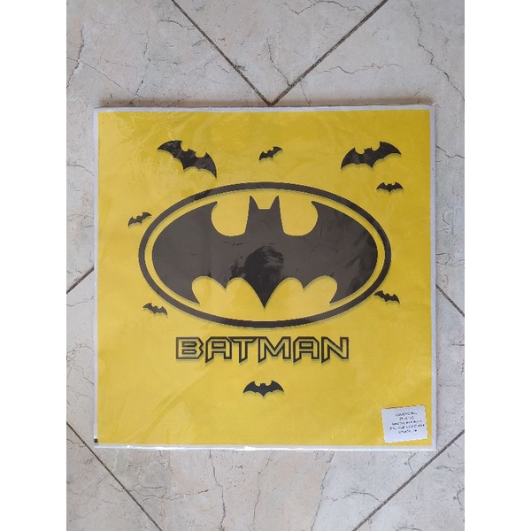 Seda para Pipa 40x40 Batman e Homem Aranha (pct c/100) | Shopee Brasil