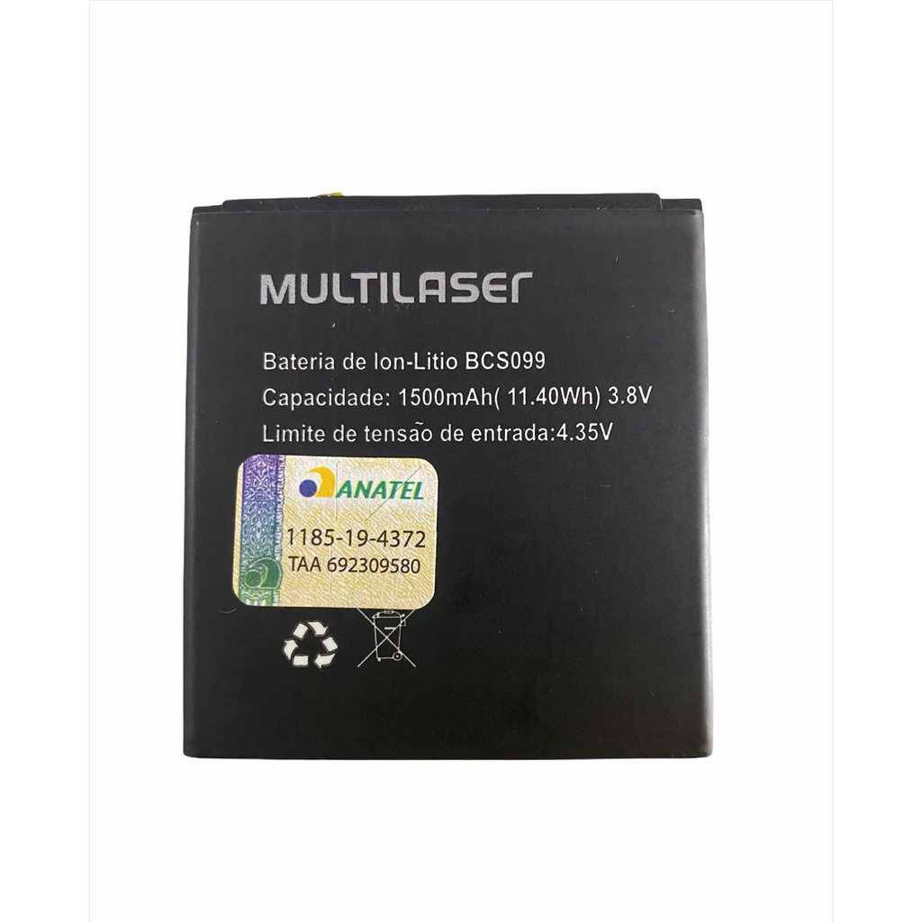 Bateria BCS099 Multilaser E Lite P9099 Original Pronto Envio ...
