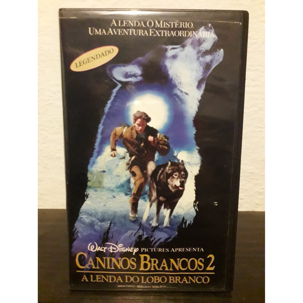 CANINOS BRANCOS 2 – A LENDA DO LOBO BRANCO  (Filme VHS - Legendado) - Aventura >> Walt Disney
