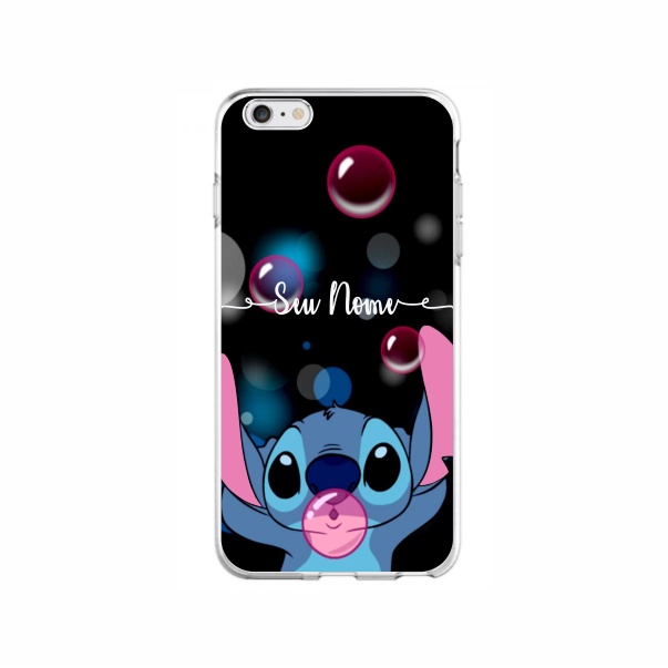 Capa de Celular Capinha Iphone 6 / Iphone 6s Personalizada  - Stitch Nome 2