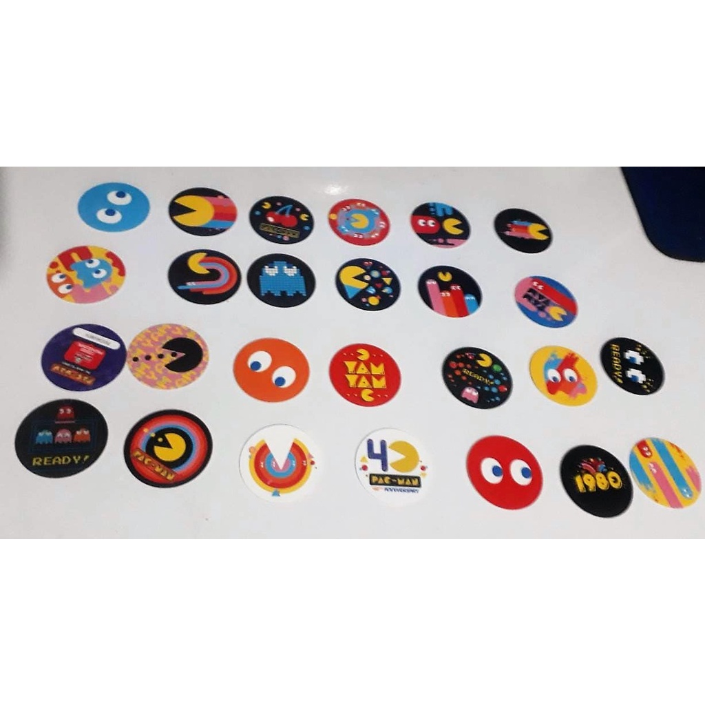 Tazos Pacman - Lote Com 26 Tazos