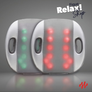 Almofada De Massagem Corporal Portátil Shiatsu Confort 3d Relaxshop em Oferta na Shopee