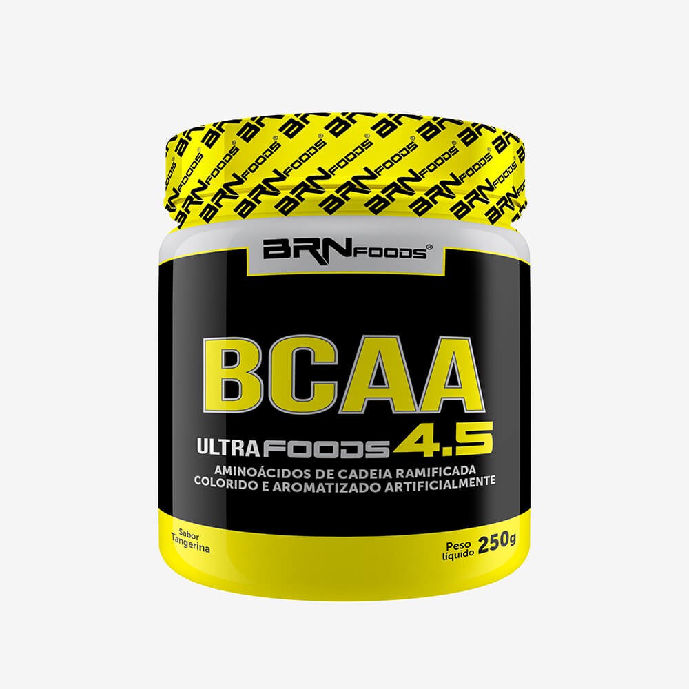 BCAA Puro Ultra Foods 250g - BRNFOODS Suplemento em pó para atletas