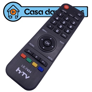 Controle Remoto Tv Htv 3 4 5 box 7080 7454 | Shopee Brasil
