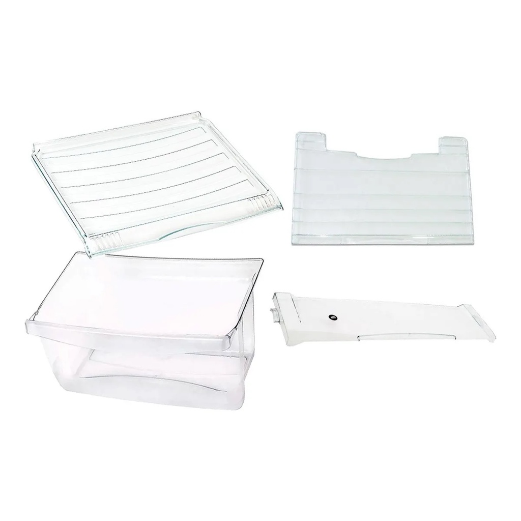 Kit 4 Peças Acrílico Geladeira Consul Crb36a Crb39a Facilite K00106