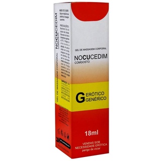 Dessensibilizante Anestésico Anal Nocucedim 18ml Secret Love - Produtos Eróticos